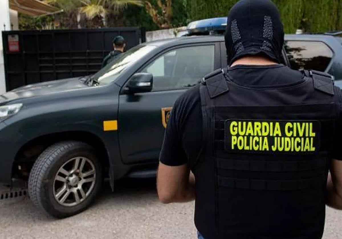 Imagen de archivo de una operación de la Guardia Civil.