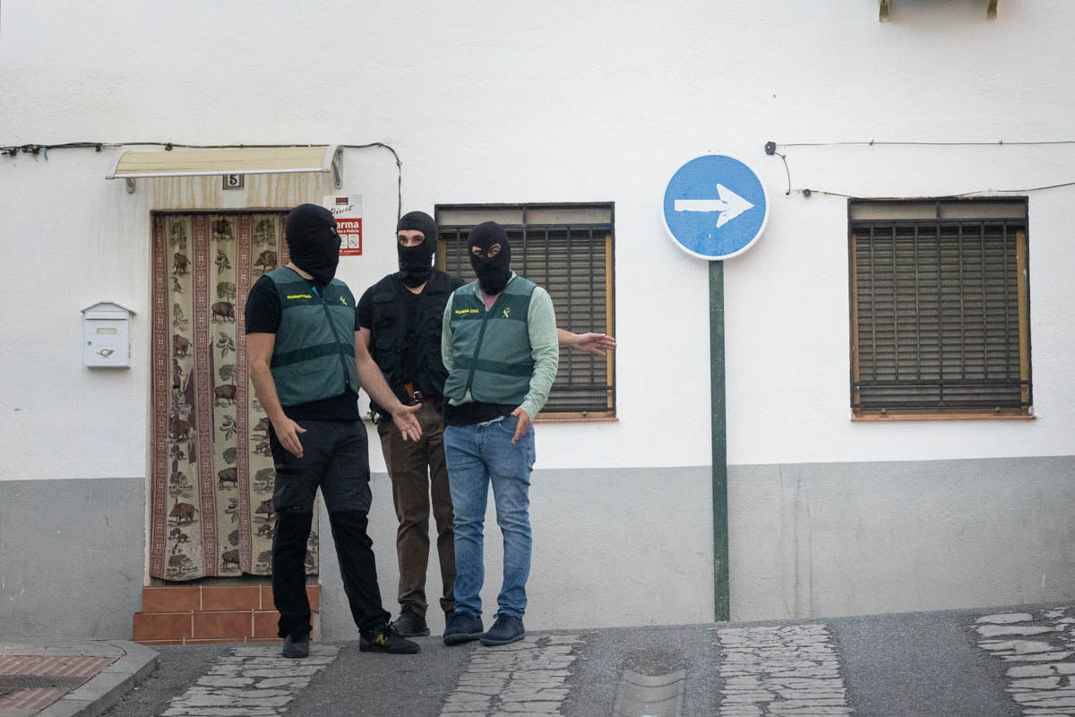 En primera persona: las imágenes de la gran operación antidroga en Granada