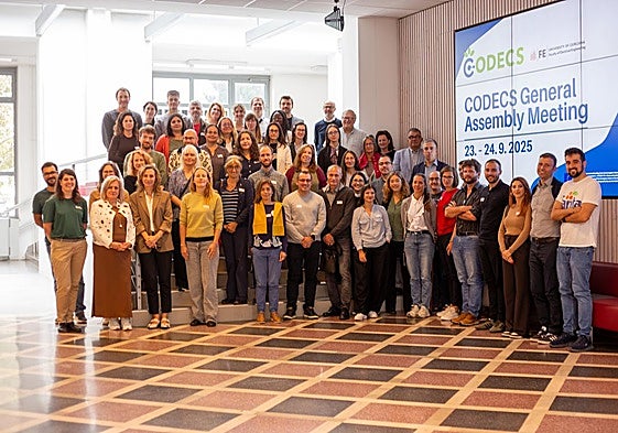Investigadores participantes en la asamblea general anual del proyecto CODECs.