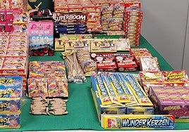 Intervención de un operativo de la Guardia Civil en Jaén.