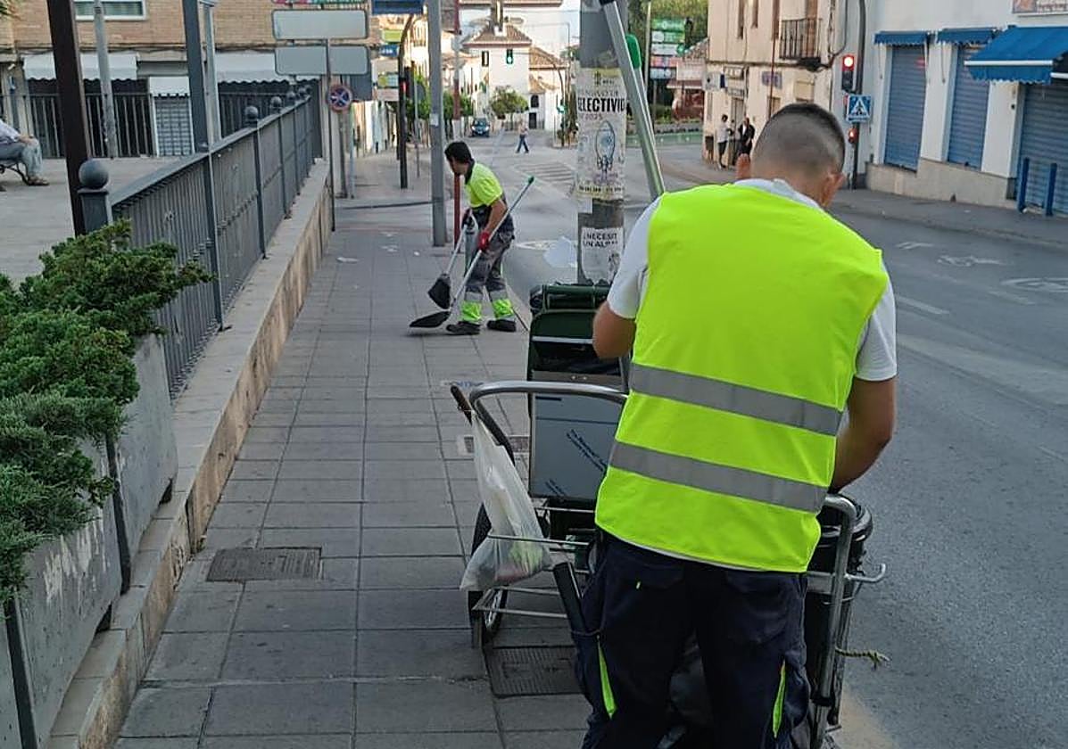 Servicio de limpieza de La Zubia
