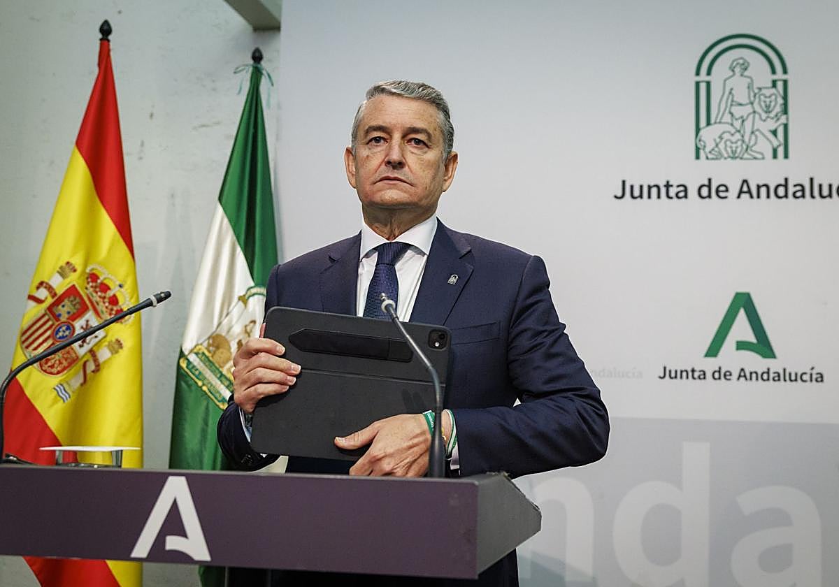 Antonio Sanza, nuevo consejero de Sanidad.