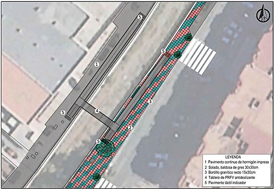 Sale a licitación la construcción de la pasarela sobre río Seco que conectará las calles Guadix y Juan Roig