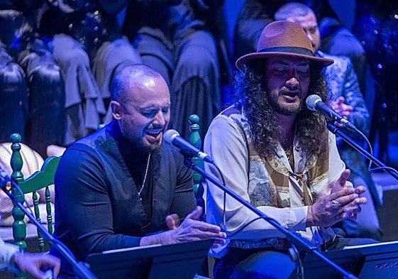 Cristo Heredia en un espectáculo, de archivo.