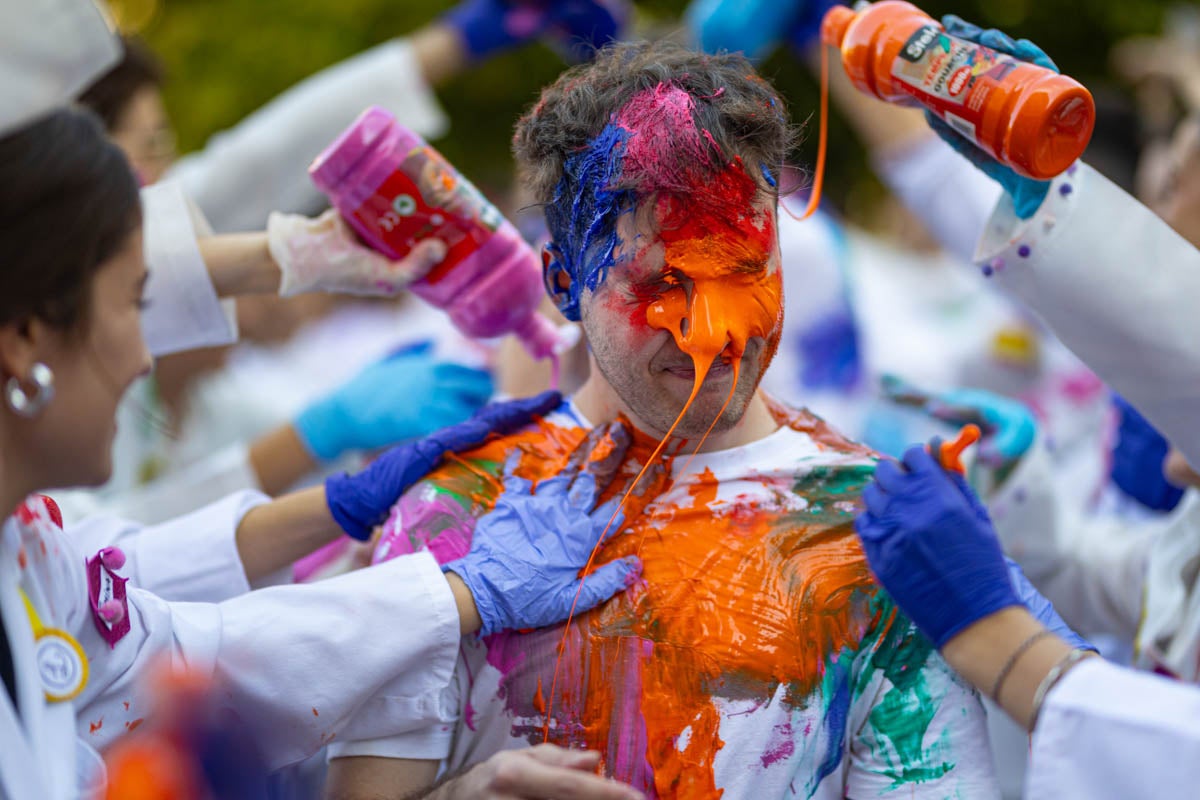 Medicina celebra su Lucas por todo lo alto en Granada