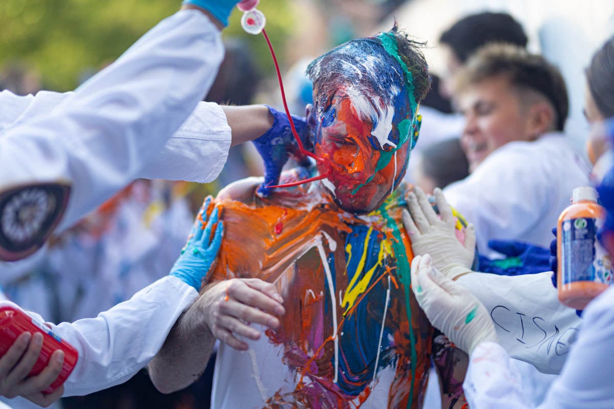 Medicina celebra su Lucas por todo lo alto en Granada