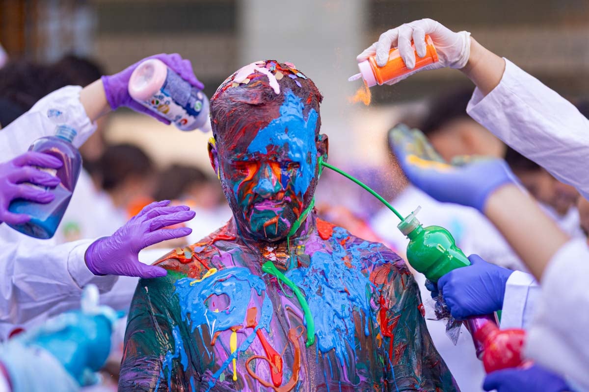 Medicina celebra su Lucas por todo lo alto en Granada