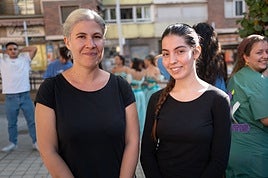 Luz y Rosa, este viernes en el Lucas de Granada.