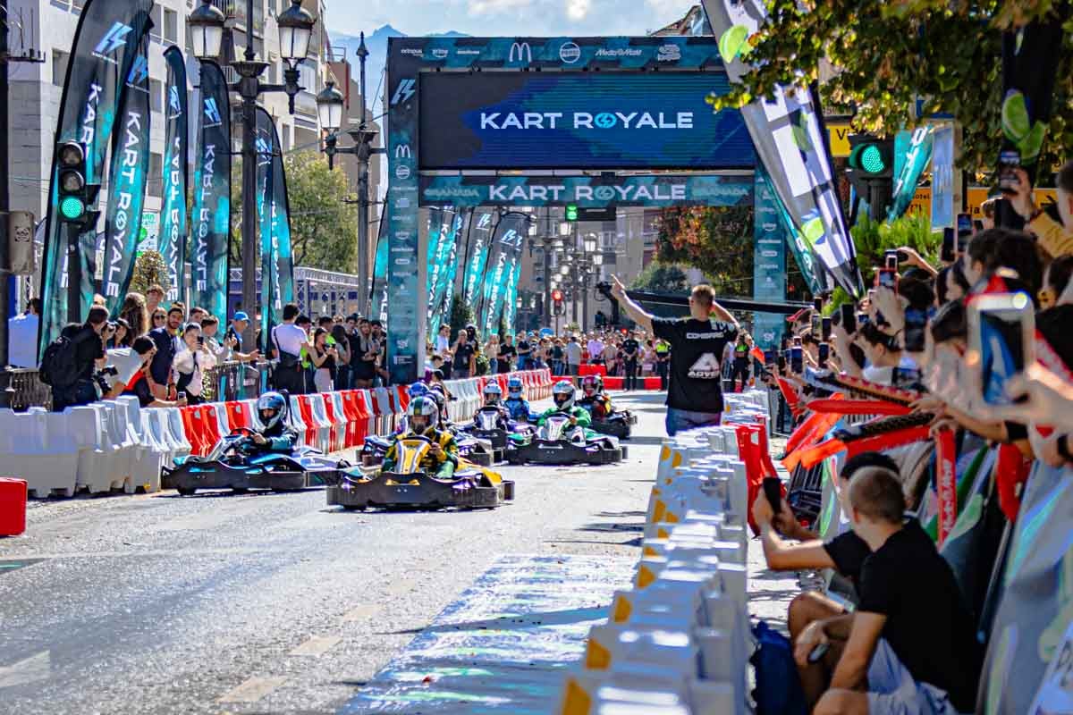 Las imágenes del Kart Royale de Granada desde dentro