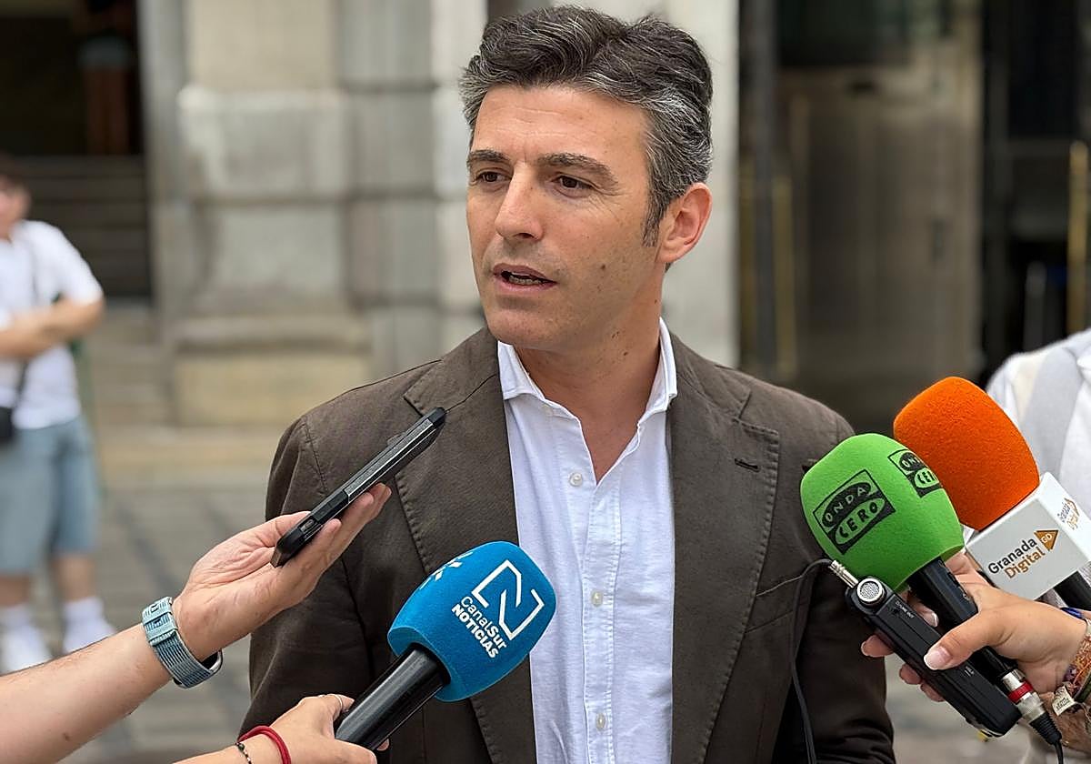 Jorge Saavedra, secretario general del PP de Granada.