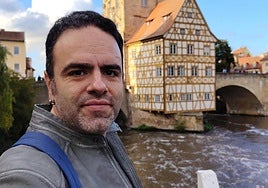 El granadino Francisco en Alemania.