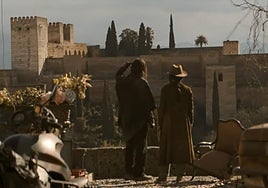 Escena del último capítulo de 'Daryl Dixon', rodada en el mirador de San Nicolás.