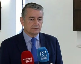 El consejero de Salud, Antonio Sanz.