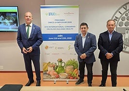 Nicolás Ruiz, Paco Reyes y Juan B. Barroso.