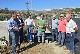 La EDAR de Almuñécar comienza a derivar temporalmente parte de su caudal para riego agrícola