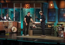 Rufián regala a Broncano aceite de oliva de Jaén