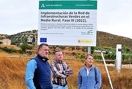 El delegado territorial de Sostenibilidad y Medio Ambiente ofrece el balance provincial durante una visita al Parque Natural Sierras de Tejeda, Almijara y Alhama