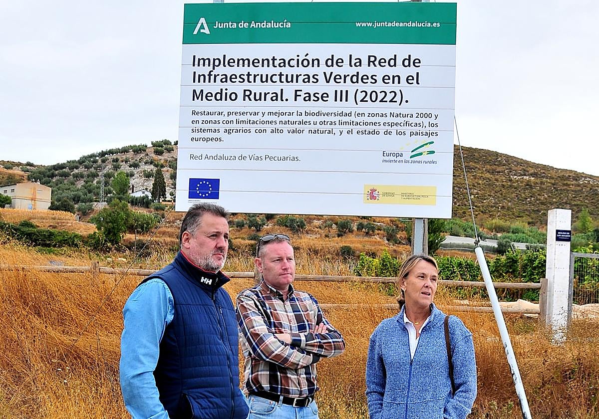 El delegado territorial de Sostenibilidad y Medio Ambiente ofrece el balance provincial durante una visita al Parque Natural Sierras de Tejeda, Almijara y Alhama