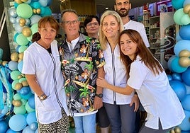 La farmacia donde ha trabajado Manolo está entre Ciudad Jardín y las 500 viviendas.