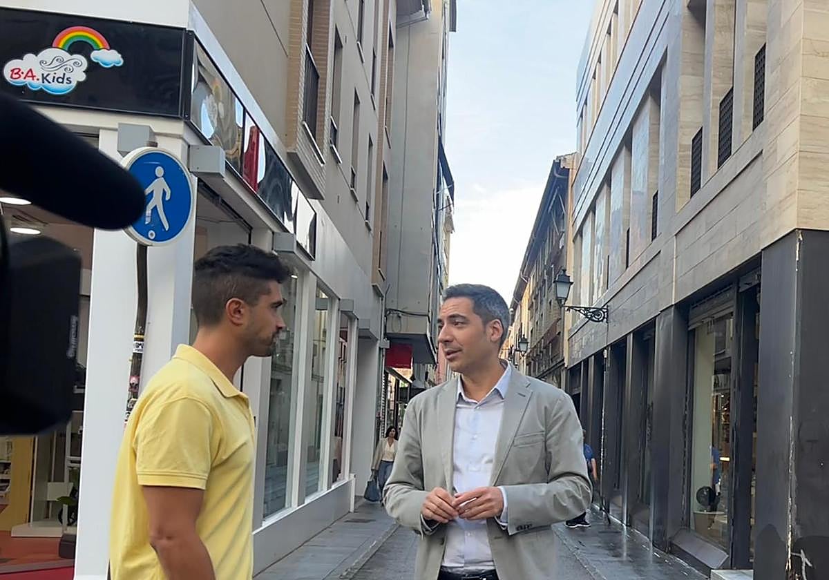 El viceportavoz del Grupo Municipal Socialista en el Ayuntamiento de Granada, Eduardo Castillo.