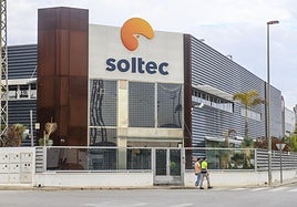 La sede de la empresa de energía renovable.