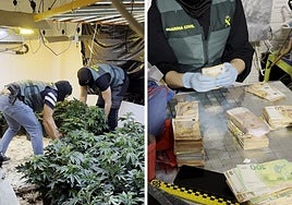 Algunos de los momentos de la Operación 'Nazarí 64 Falla'.