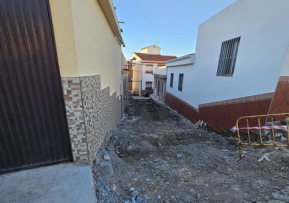 Renovación del saneamiento en Lobres