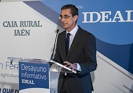 Intervención de Fernando Planelles, director general de Caja Rural de Jaén.