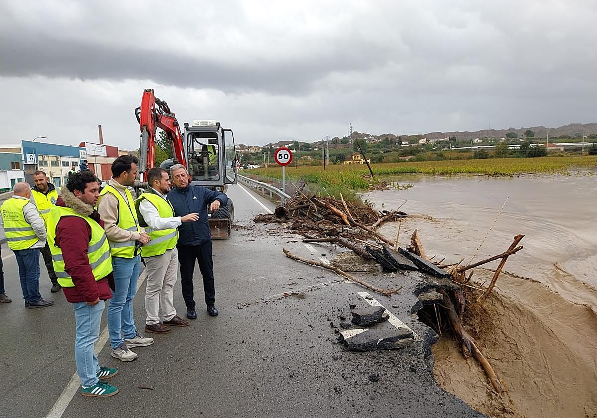 Diputación anuncia la licitación de las obras del puente de Bejarín tras los destrozos de la Dana