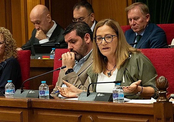 Esperanza Pérez, diputada provincial del PSOE en Almería.