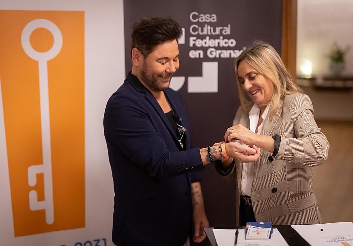 Miguel Poveda y Maridrán Carazo.