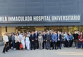 El hospital HLA Universitario Inmaculada da la bienvenida a los estudiantes de ciencias de la salud del curso académico 2025/2026.