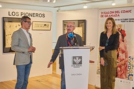 Acto de inauguración del 31 Salón del Cómic de Granada