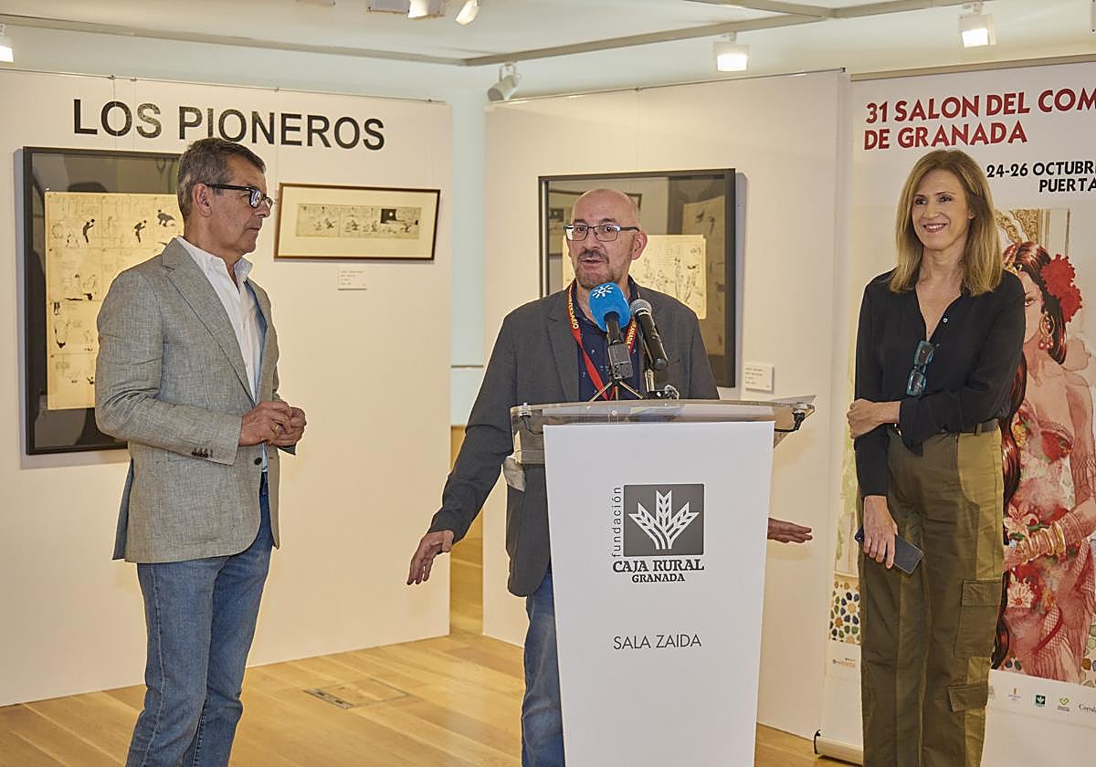 Acto de inauguración del 31 Salón del Cómic de Granada