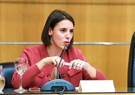 Irene Montero, en Granada.