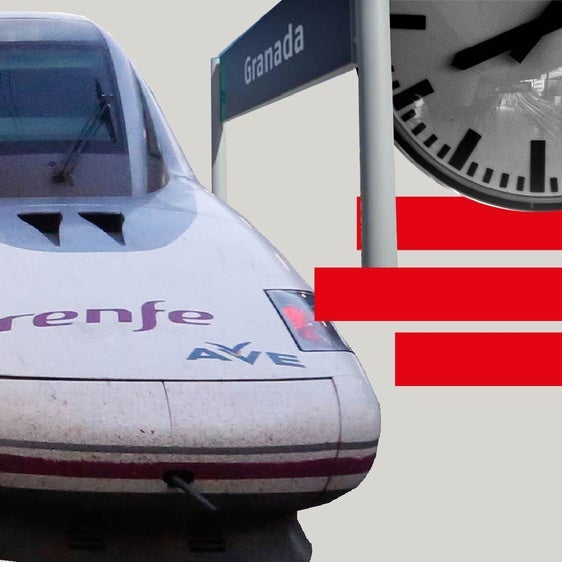 Cuatro de cada diez trenes de Granada no llegan a su hora