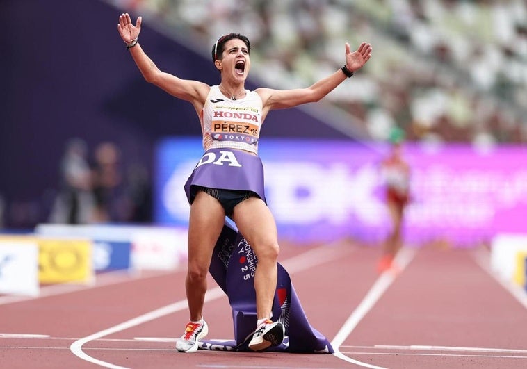 Nominan a María Pérez como mejor atleta femenina mundial del año