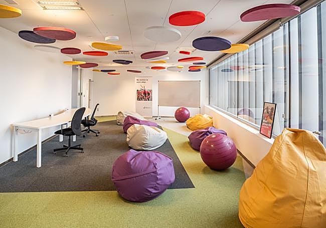 Las instalaciones de la oficina en Granada.