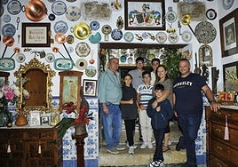 Parte del precioso inmueble de Saleres , propiedad de Antonio Navarro y su señora Maruja Salazar.