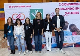 Pedro García Aguado participó este lunes en el I Congreso 'Educando en Valores' celebrado en Granada.