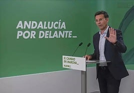 El portavoz del PSOE andaluz, Paco Cuenca.