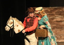 Representación 'Far West'.