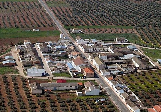 Imagen aérea de Montizón.