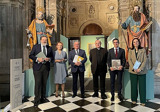 Luis Jesús García-Lomas, Pilar Rodrigo, Patricio Lupiáñez, Francisco Juan Martínez, Fernando Planelles y Martas Torres.