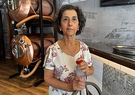 Conchi Marruecos, propietaria del Restaurante Marino de Atarfe.
