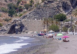 Playa de La Rábita.