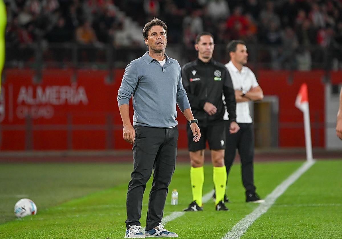 Rubi valoró el buen mometo que vive la UD Almería.