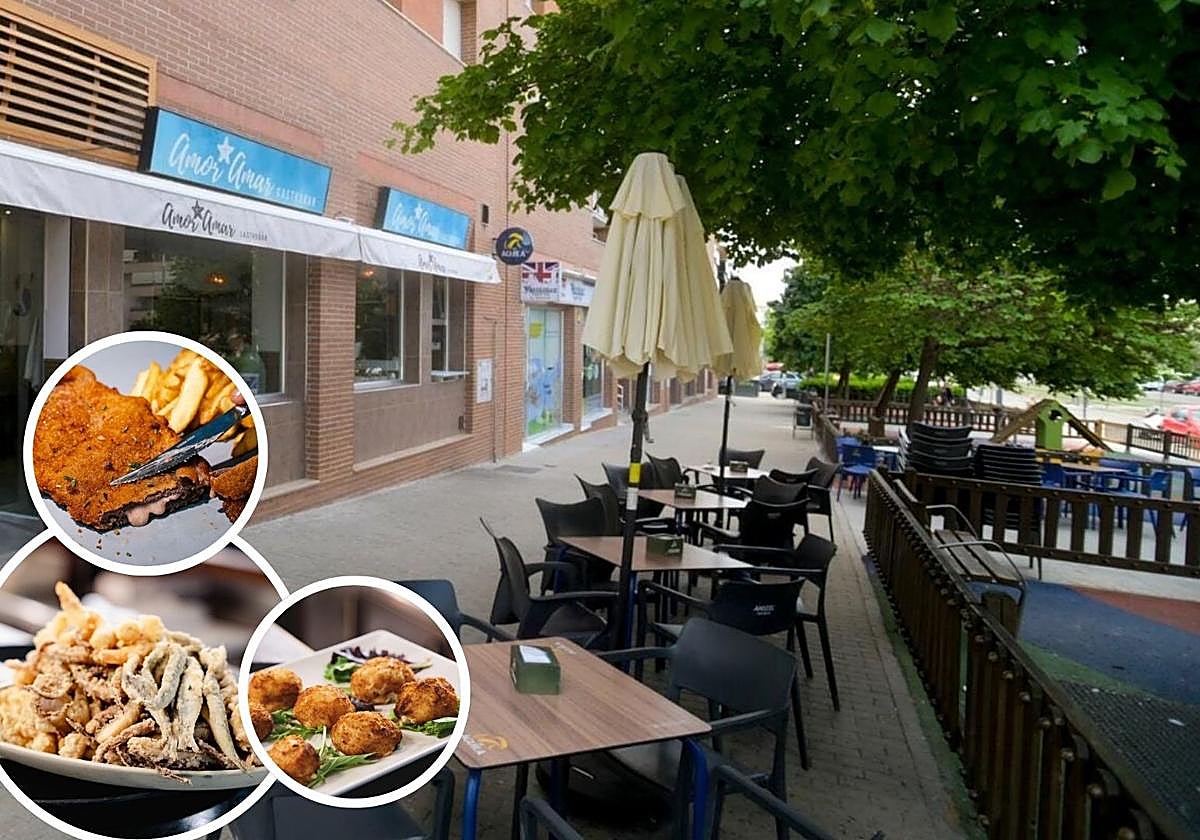 Terraza de uno de los establecimientos de Amor Amar.