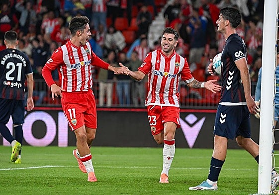 Arribas y Embarba, los que más disparan en la UDA.