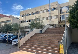 Entrada al I.E.S. La Contraviesa de Albuñol.